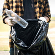 Singhal 120 Micron 30x37 Inch garbage bags | pack of 25 | extra-large, black plastic dustbin bags are perfect for heavy-duty use in kitchens, offices, warehouses, restaurants, hotels - Singhal Mart
