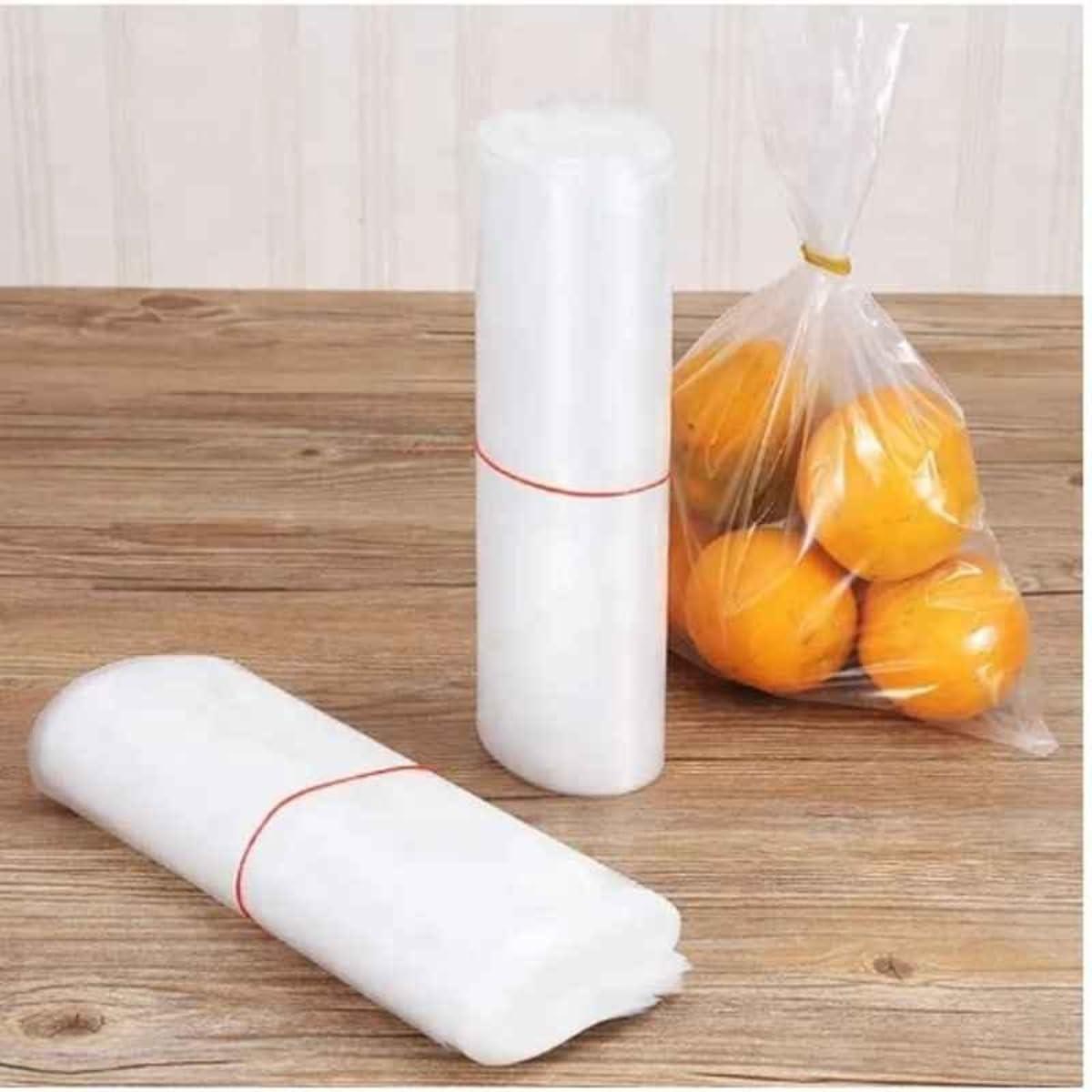 Singhal 120 Micron Liquid Bags, 10x12 Inch, Multi-Capacity (500g to 10kg) | Grocery, Food Storage, Kirana Bags, LDPE, Pack of 25 - Singhal Mart