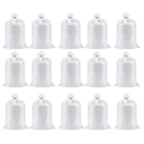 Singhal Empty Bags (27x45 inches) for Packing Food, Vegetables, Grains, Wheat, Rice, Sugar, etc. - Pack of 15 - Singhal Mart