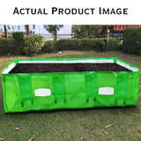 Singhal HDPE UV Stabilized Vermi Compost Bed, measuring 8x4x2 ft and crafted from 100% virgin materials in green and white. Perfect for vermicomposting - Singhal Mart