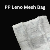Singhal PP Mesh Storage Bags 18x30 Inch with Drawstring, White | Holds Up to 25kg for Packaging Produce, Vegetables, and Fruit | Versatile Bora, Bori (25) - Singhal Mart