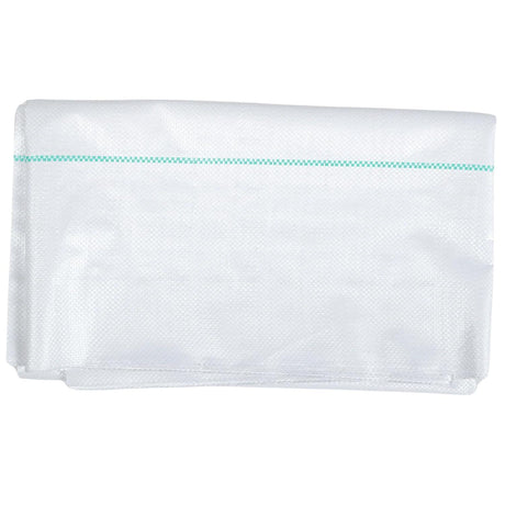 Singhal White Weed Barrier Mat, 110 GSM, 4x10 Mtr. Heavy-duty landscape fabric for gardening, agriculture, and outdoor projects - Singhal Mart