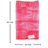 Storage Bags with Drawstring, Magenta (Rani Pink) Color Multipurpose Bora, Bori - Singhal Mart