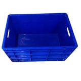Storage Crates Big Blue Shelf Basket, Storage Bin for Vegetable, Fruit, Milk | 500 x 325 x 250 MM - Singhal Mart