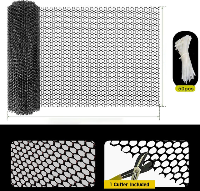 Tree Guard, 4X5 ft seamless Round, with 1 Cutter & 50 Tie locks ...
