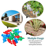 Water Spray Misting Nozzle Pack of 100 – Mini Sprinklers for Garden, Lawn Irrigation, 180 Degree Coverage, Green Plastic Drip System - Singhal Mart