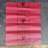 Singhal Bio Hazard/Bio-Medical Waste Bag - 24x30 Inch - 140 Micron ( Blue, Yellow, Red and Green)