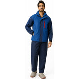 SINGHAL Men Waterproof Raincoat Set with Pants | Full Sleeves Jacket | Double Layered, Hooded | Lightweight & Breathable | Rain Coat Size: L, XL, XXL | Perfect for Monsoon